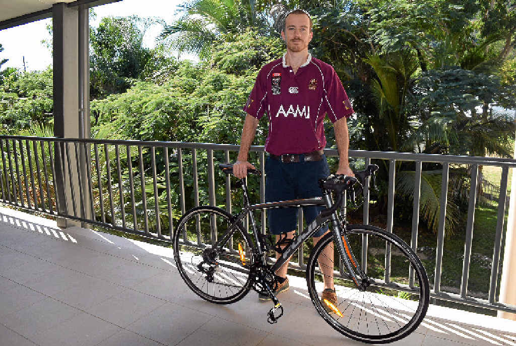 NEW: Triathlon club vice-president Martin Gartrell, with one of their new bikes, said they’re incredibly easy to ride. NEW: Triathlon club vice-president Martin Gartrell, with one of their new bikes, said they’re incredibly easy to ride.